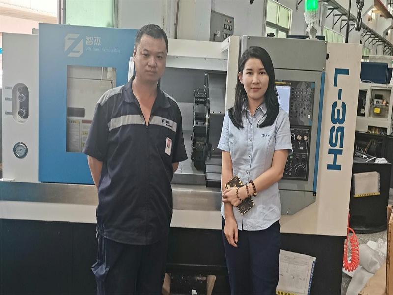 深圳智杰機(jī)械-六欣臺(tái)灣千島卡盤合作案例